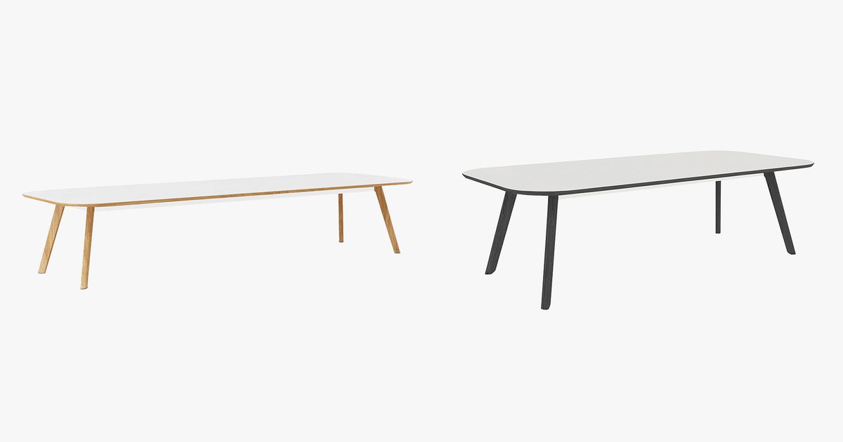 Connection Co Table Connection Co. Table Square Ended Meeting Table | Hunts Office