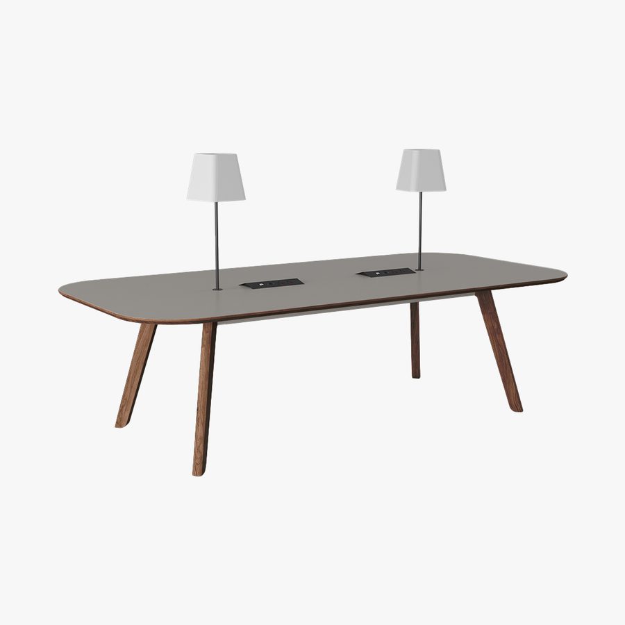 Connection Co. Table Square Ended Meeting Table | Hunts Office