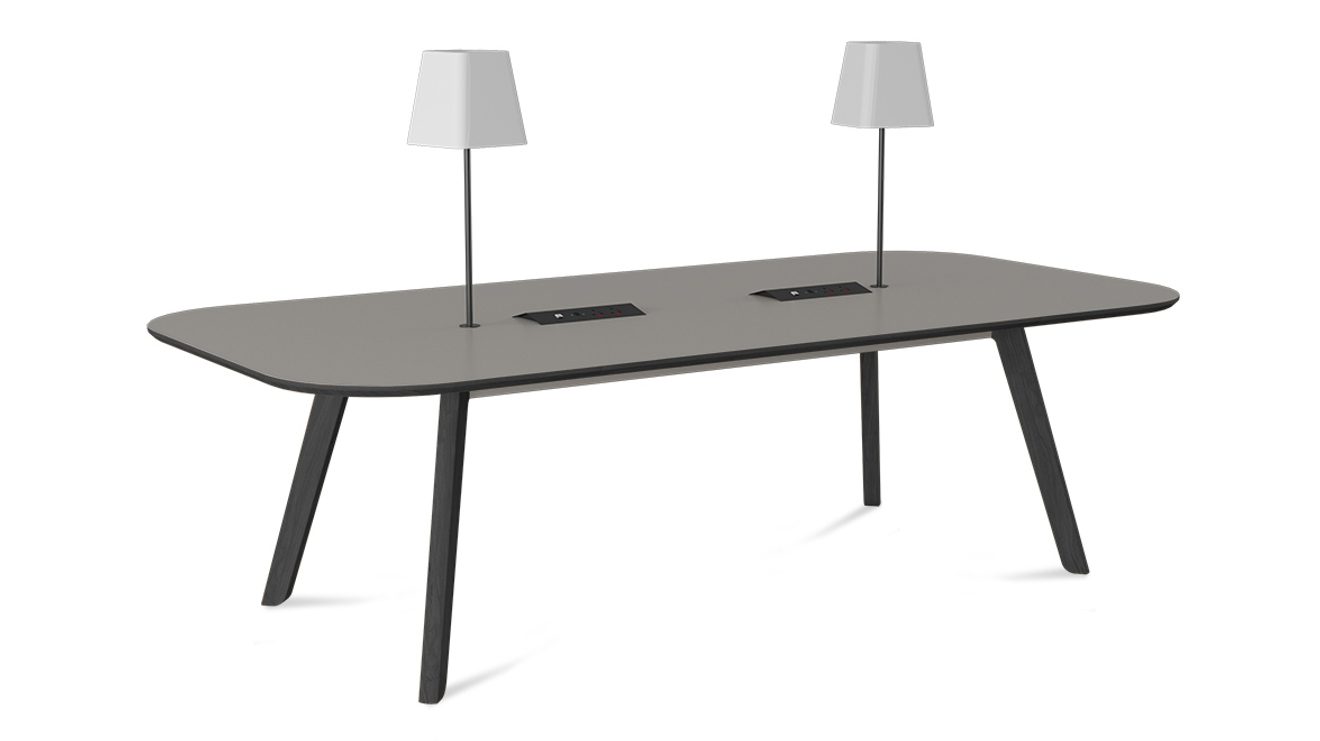 Connection Co. Table Square Ended Meeting Table | Hunts Office