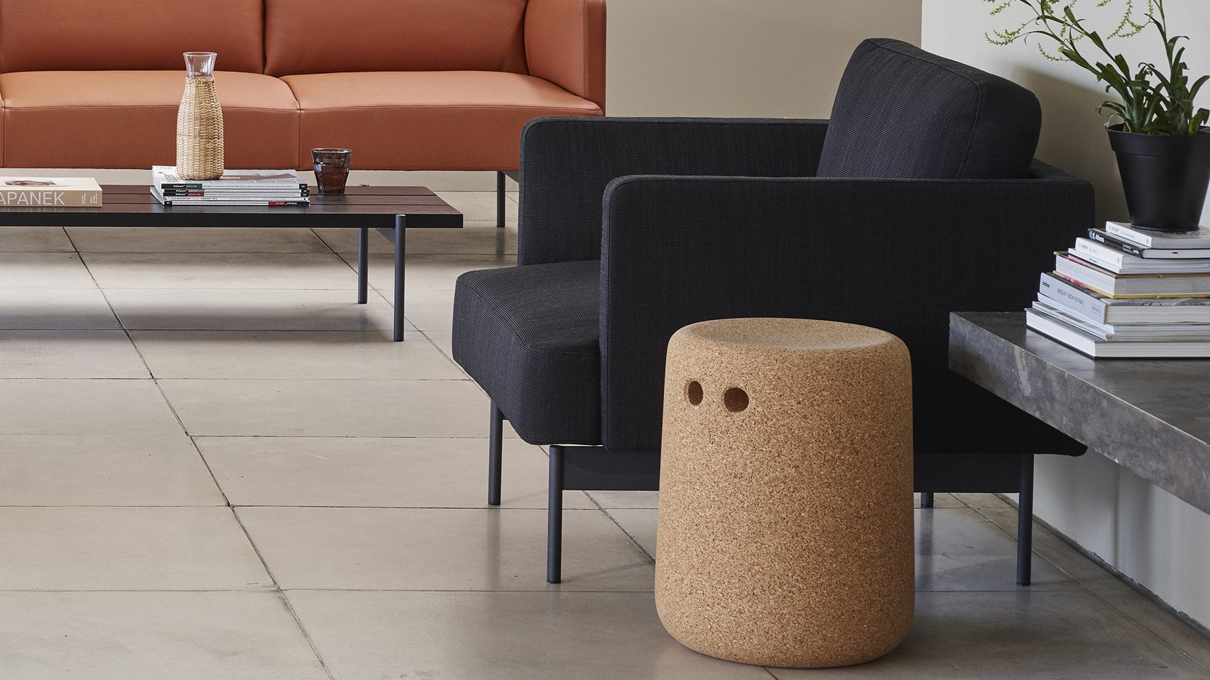 Modus Bob Stool Modus Bob Stool | Natural Cork | Hunts Office