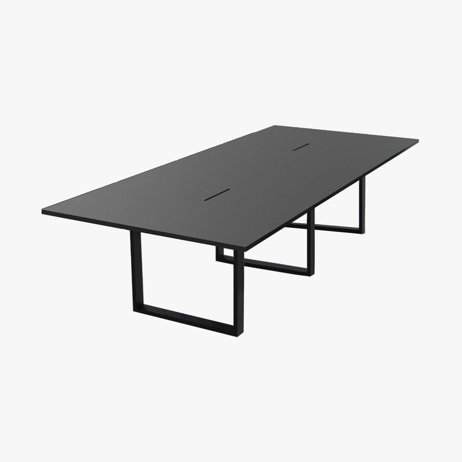 Loop Legs Conference Table Workbench Loop Rectangular Conference Table | Hunts Office